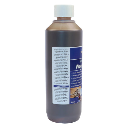 Hydrosol Wood Sealer, Suitable For All Woods, Decking, Strakes, Capping Rails, Protects Against UV & Water Degradation.