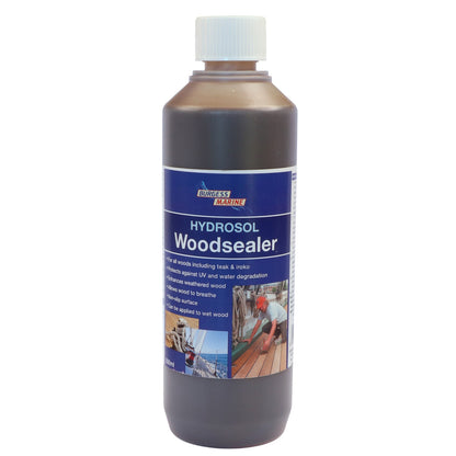 Hydrosol Wood Sealer, Suitable For All Woods, Decking, Strakes, Capping Rails, Protects Against UV & Water Degradation.