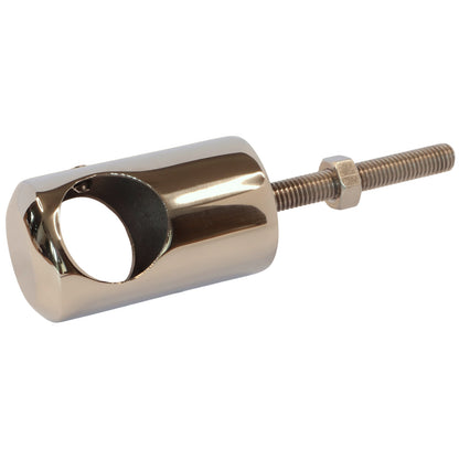 Handrail Tube Centre Fitting With External Thread, Stainless Steel, Available In Sizes To Fit 22mm And 25mm Tube