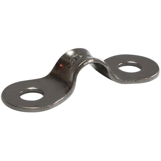 Small 316 Stainless Steel Deck Eye, With Smooth Finish 24mm Hole Centres